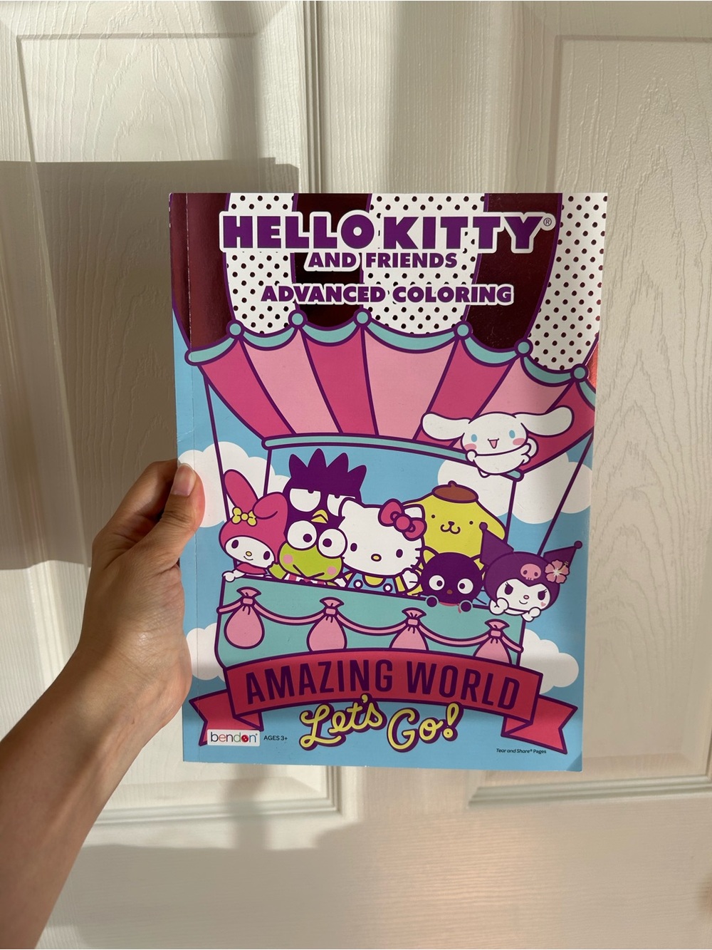 HELLO KITTY & FRIENDS COLORING BOOK